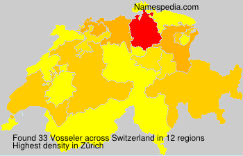 Surname Vosseler in Switzerland Surname Vosseler in Switzerland