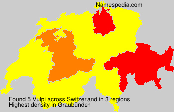 Surname Vulpi in Switzerland Surname Vulpi in Switzerland