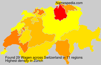 Surname Wagen in Switzerland Surname Wagen in Switzerland