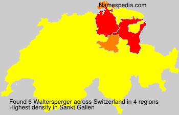 Surname Waltersperger in Switzerland Surname Waltersperger in Switzerland