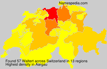 Surname Waltert in Switzerland Surname Waltert in Switzerland