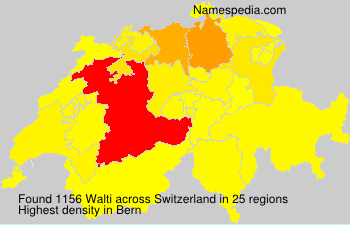 Surname Walti in Switzerland Surname Walti in Switzerland