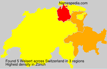 Surname Weisert in Switzerland Surname Weisert in Switzerland
