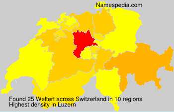 Surname Weltert in Switzerland Surname Weltert in Switzerland