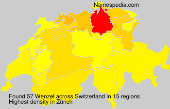Surname Wenzel in Switzerland Surname Wenzel in Switzerland