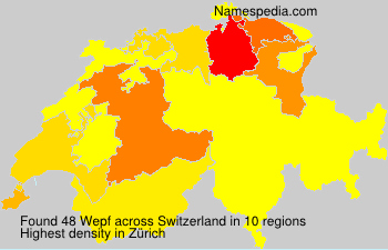 Surname Wepf in Switzerland Surname Wepf in Switzerland