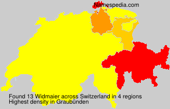 Surname Widmaier in Switzerland Surname Widmaier in Switzerland