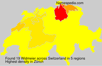 Surname Widmeier in Switzerland Surname Widmeier in Switzerland