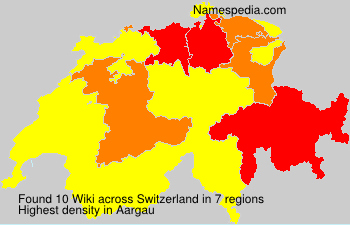 Surname Wiki in Switzerland Surname Wiki in Switzerland