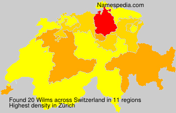 Familiennamen Wilms - Switzerland