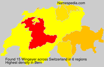 Surname Wingeyer in Switzerland Surname Wingeyer in Switzerland