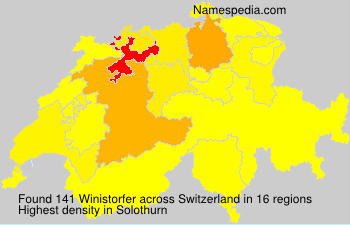 Surname Winistorfer in Switzerland Surname Winistorfer in Switzerland