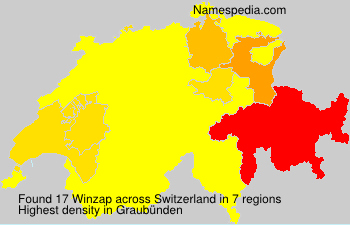 Surname Winzap in Switzerland Surname Winzap in Switzerland