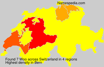 Surname Woo in Switzerland Surname Woo in Switzerland