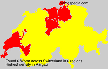 Surname Worm in Switzerland Surname Worm in Switzerland