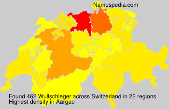 Surname Wullschleger in Switzerland Surname Wullschleger in Switzerland
