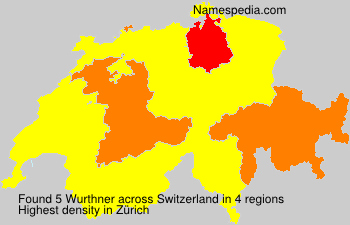 Surname Wurthner in Switzerland Surname Wurthner in Switzerland