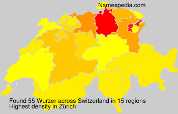 Surname Wurzer in Switzerland Surname Wurzer in Switzerland