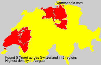 Surname Ymeri in Switzerland Surname Ymeri in Switzerland