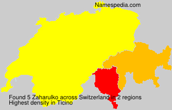 Surname Zaharulko in Switzerland Surname Zaharulko in Switzerland