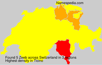 Surname Zeeb in Switzerland Surname Zeeb in Switzerland
