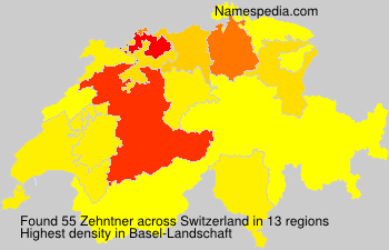 Surname Zehntner in Switzerland Surname Zehntner in Switzerland