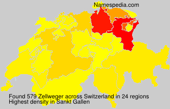 Surname Zellweger in Switzerland Surname Zellweger in Switzerland