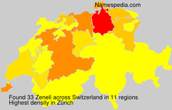 Surname Zeneli in Switzerland Surname Zeneli in Switzerland