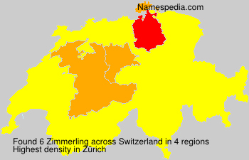 Surname Zimmerling in Switzerland Surname Zimmerling in Switzerland