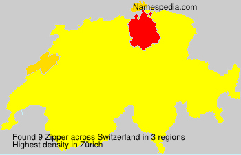Surname Zipper in Switzerland Surname Zipper in Switzerland