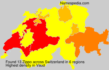 Surname Zippo in Switzerland Surname Zippo in Switzerland
