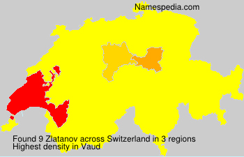 Surname Zlatanov in Switzerland Surname Zlatanov in Switzerland