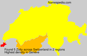 Surname Zolty in Switzerland Surname Zolty in Switzerland