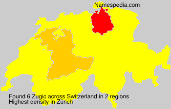 Surname Zugic in Switzerland Surname Zugic in Switzerland