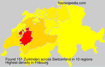 Surname Zurkinden in Switzerland Surname Zurkinden in Switzerland