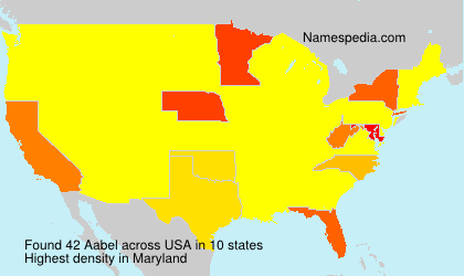 Surname Aabel in USA Surname Aabel in USA