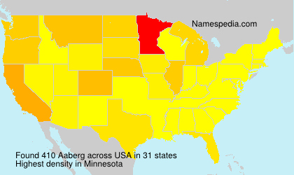 Surname Aaberg in USA Surname Aaberg in USA