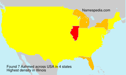 Surname Aahmed in USA Surname Aahmed in USA
