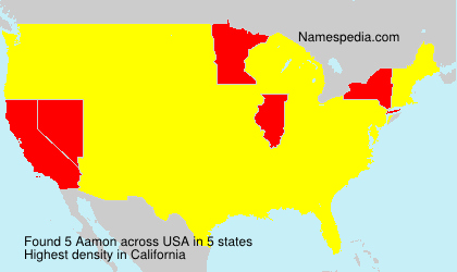 Surname Aamon in USA Surname Aamon in USA
