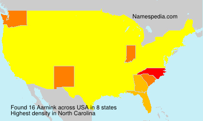 Surname Aarnink in USA Surname Aarnink in USA