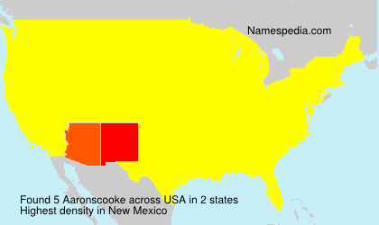 Surname Aaronscooke in USA Surname Aaronscooke in USA
