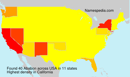 Surname Ababon in USA Surname Ababon in USA
