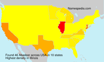 Surname Abadeer in USA Surname Abadeer in USA