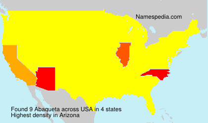 Surname Abaqueta in USA Surname Abaqueta in USA