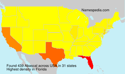 Surname Abascal in USA Surname Abascal in USA