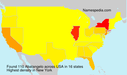 Surname Abatangelo in USA Surname Abatangelo in USA