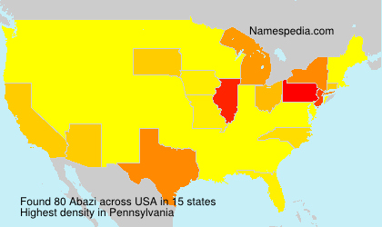 Surname Abazi in USA Surname Abazi in USA