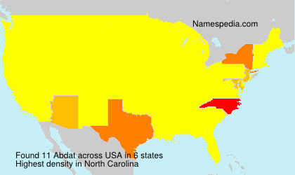 Surname Abdat in USA Surname Abdat in USA
