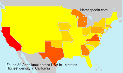 Surname Abdellaoui in USA Surname Abdellaoui in USA