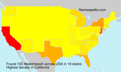 Surname Abdelmessih in USA Surname Abdelmessih in USA